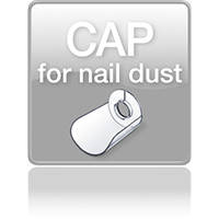 CAP for nail dust