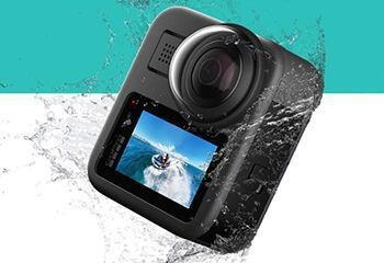 imagine camera de actiune gopro max 360 6k waterproof