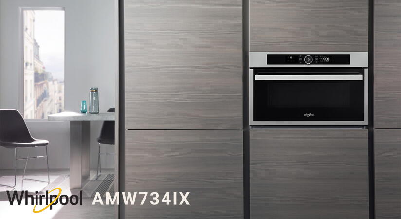 Cuptor cu microunde incorporat Whirlpool AMW734IX